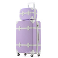 Zipper Retro Roller Large Capacity Luggage for travel